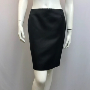 Chado Ralph Rucci SIlk Skirt Black Low‎ Rise Size 8